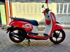 Scoopy Thn 2015 Warna Merah Kondisi Oke