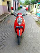 Scoopy Thn 2015 Warna Merah Kondisi Oke