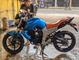 Yamaha byson biru tahun 2012 mulus no lecet