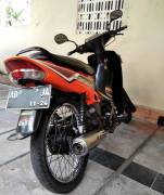 Motor Bekas Yamaha VEGA R 2005 Orange Hitam Lengka