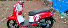 Honda Scoopy Thn 2015 Wrna Merah