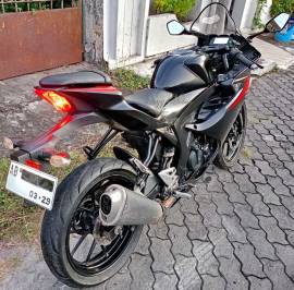 SUZUKI GSX-R150 HITAM DOFF TAHUN 2017 PLAT AB 