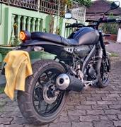 YAMAHA XSR 155 HITAM DOFF 2020 PLAT AA PURWOREJO