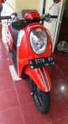 Jual cepat Scoopy merah hitam 2014