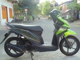 Motor Matic HONDA BEAT FI 2013 Si Hijau Cakep